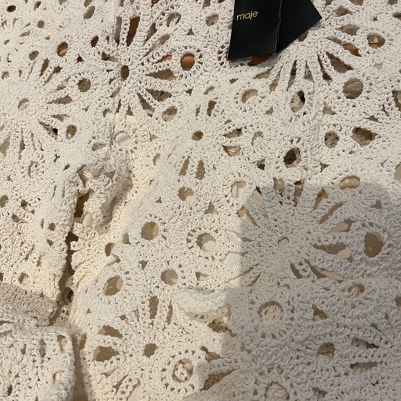 Maje ROZIM Crochet Maxi Dress - Picture 8 of 10